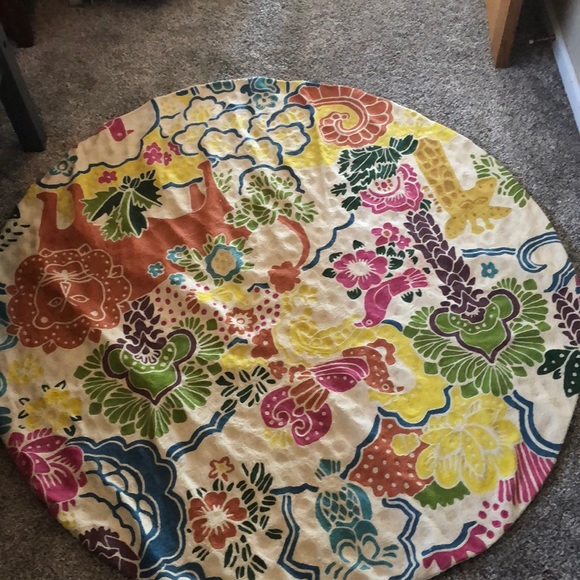 Anthropologie Other - Anthropology woven children’s rug/mat